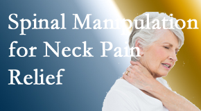 Shoreline Medical Services/ Hutter Chiropractic Office delivers chiropractic spinal manipulation to reduce neck pain. Such spinal manipulation decreases the risk of treatment escalation.