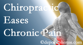 Groton chronic pain treated with chiropractic may improve pain, reduce opioid use, and improve life.