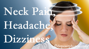 Shoreline Medical Services/ Hutter Chiropractic Office helps relieve neck pain and dizziness and related neck muscle issues.