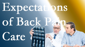 The pain relief expectations of Groton back pain patients influence their satisfaction with chiropractic care. What’s realistic?