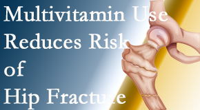 Shoreline Medical Services/ Hutter Chiropractic Office presents new research that shows a reduction in hip fracture by those taking multivitamins.