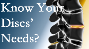 Your Groton chiropractor thoroughly understands spinal discs and what they need nutritionally. Do you?