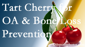 Shoreline Medical Services/ Hutter Chiropractic Office shares that tart cherries may enhance bone health and prevent osteoarthritis.