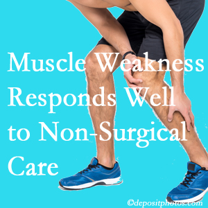  Groton chiropractic non-surgical care often improves muscle weakness in back and leg pain patients.