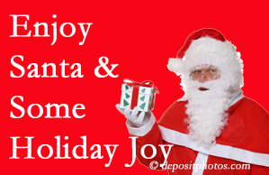 Groton holiday joy and even fun with Santa are studied as to their potential for preventing divorce and increasing happiness. 