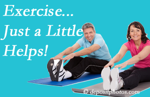  Shoreline Medical Services/ Hutter Chiropractic Office encourages exercise for improved physical health as well as reduced cervical and lumbar pain.