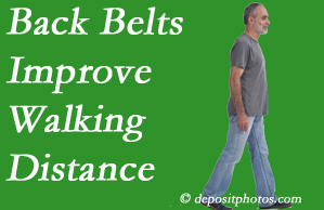  Shoreline Medical Services/ Hutter Chiropractic Office sees benefit in recommending back belts to back pain sufferers.