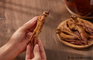 Groton chiropractic nutrition tip: picture  of red ginseng for anti-aging and anti-inflammatory pain