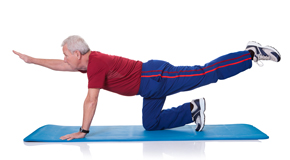 Shoreline Medical Services/ Hutter Chiropractic Office suggests exercise for Groton low back pain relief