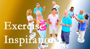 Shoreline Medical Services/ Hutter Chiropractic Office hopes to inspire exercise for back pain relief by listening carefully and encouraging patients to exercise with others.