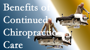 Shoreline Medical Services/ Hutter Chiropractic Office offers continued chiropractic care (aka maintenance care) as it is research-documented as effective.