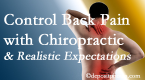 Shoreline Medical Services/ Hutter Chiropractic Office helps patients set realistic goals and find some control of their back pain and neck pain so it doesn’t necessarily control them. 