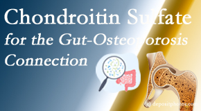 Shoreline Medical Services/ Hutter Chiropractic Office shares new research linking microbiota in the gut to chondroitin sulfate and bone health and osteoporosis. 