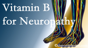 Shoreline Medical Services/ Hutter Chiropractic Office appreciates the benefits of nutrition, especially vitamin B, for neuropathy pain along with spinal manipulation.