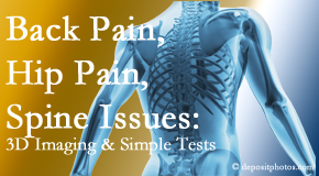 Shoreline Medical Services/ Hutter Chiropractic Office examines back pain patients for various issues like back pain and hip pain and other spine issues with imaging and clinical tests that influence a relieving chiropractic treatment plan.