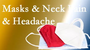 Shoreline Medical Services/ Hutter Chiropractic Office shares how mask-wearing may trigger neck pain and headache which chiropractic can help alleviate. 