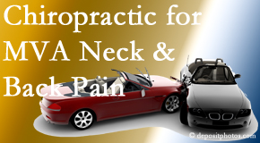 Shoreline Medical Services/ Hutter Chiropractic Office offers gentle relieving Cox Technic to help heal neck pain after an MVA car accident.