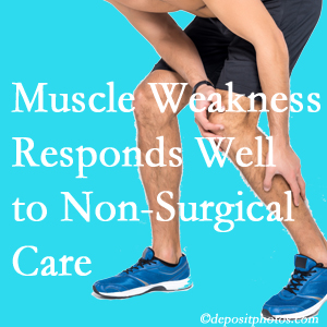 Groton chiropractic non-surgical care often improves muscle weakness in back and leg pain patients.