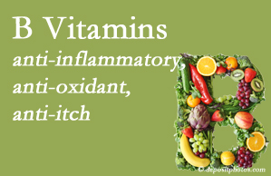 Shoreline Medical Services/ Hutter Chiropractic Office shares new research on the benefit of adequate B vitamin levels.