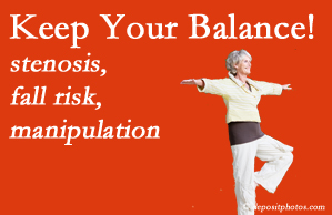 Shoreline Medical Services/ Hutter Chiropractic Office uses spinal manipulation among other services to improve balance in older patients at risk of falling and those with spinal stenosis.