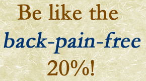 back pain free percent image