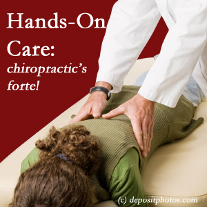 picture of Groton chiropractic hands-on treatment