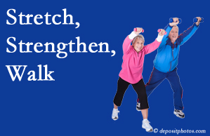 picture of Groton spinal stenosis exercise and walking