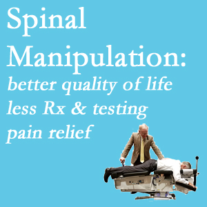The Groton chiropractic care offers spinal manipulation which research is describing as beneficial for pain relief, better quality of life, and reduced risk of prescription medication use and excess testing.