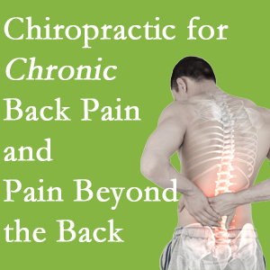 Groton chiropractic care helps control chronic back pain that causes pain beyond the back and into life that prevents sufferers from enjoying their lives.