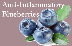 Shoreline Medical Services/ Hutter Chiropractic Office shares the powerful effects of the blueberry including anti-inflammatory benefits. 