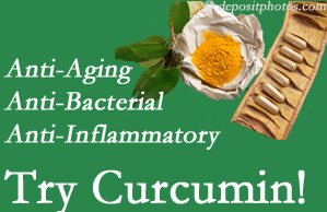 Pain-relieving curcumin may be a good addition to the Groton chiropractic treatment plan. 