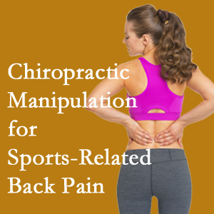 Groton chiropractic manipulation care for common sports injuries are recommended by members of the American Medical Society for Sports Medicine.