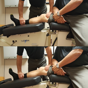 picture Groton chiropractic distraction treatment for knee pain