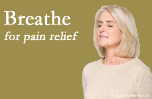 Shoreline Medical Services/ Hutter Chiropractic Office shares how impactful slow deep breathing is in pain relief.