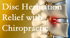 Shoreline Medical Services/ Hutter Chiropractic Office gently treats the disc herniation causing back pain. 